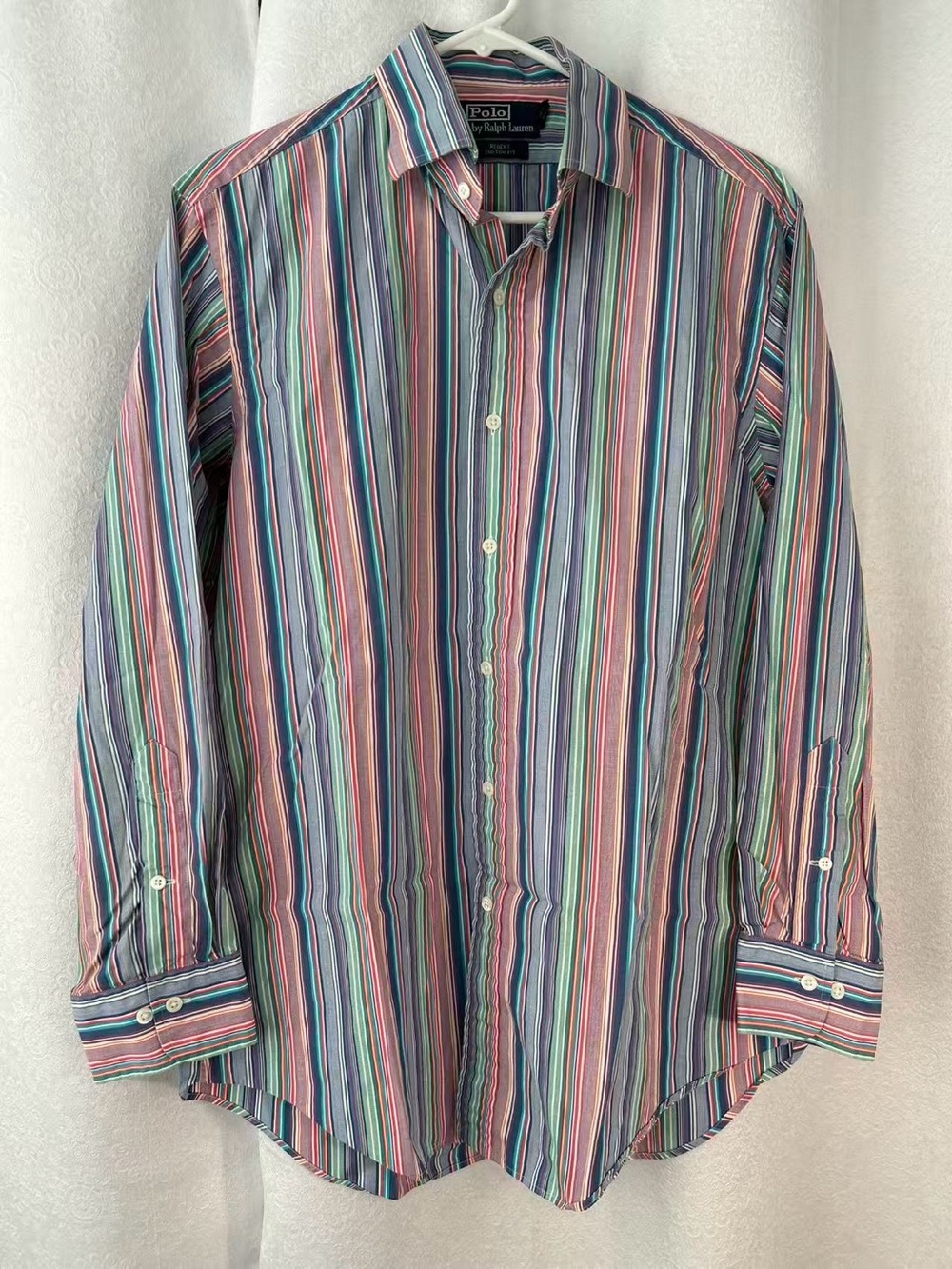 Polo by Ralph Lauren Multicolor Striped Cotton Button-Up Shirt - Men's